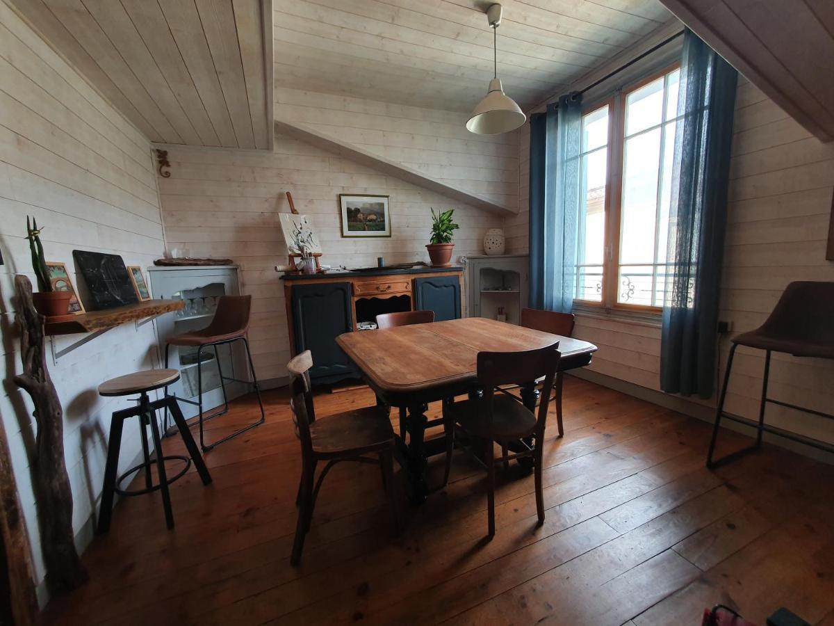 Le Refuge Ceretan, Grand Et Bel Appartement Mansarde En Plein Centre Céret Exterior foto